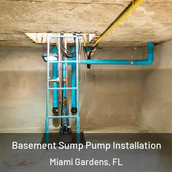  Basement Sump Pump Installation Miami Gardens, FL