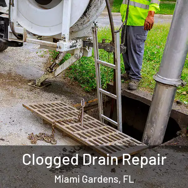  Clogged Drain Repair Miami Gardens, FL