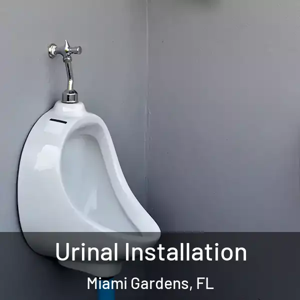  Urinal Installation Miami Gardens, FL